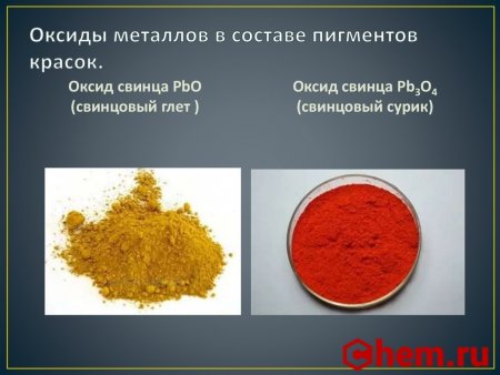 оксид свинца