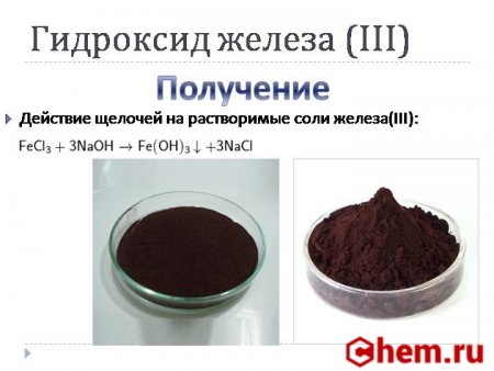Гидроксид железа (III)