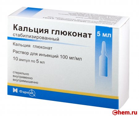 Глюконат кальция