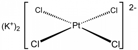 Тетрахлороплатинат II калия