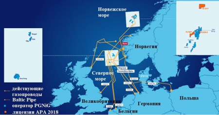 PGNiG закрыла сделку с Pandion Energy на покупку доли участия в разработке месторождения Duva.