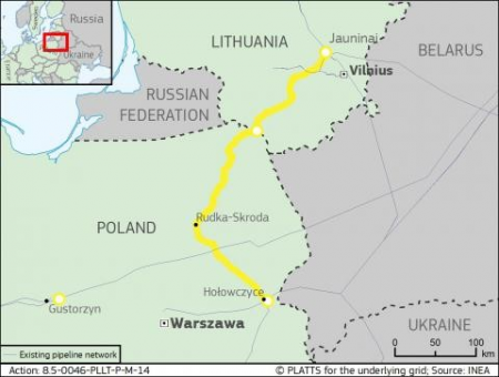 Газовый путь в Европу: Литва начала строительство газопровода-интерконнектора с Польшей.