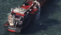 Пожар на танкере Stena Immaculate у берегов Британии прекратился