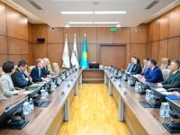 Геологоразведка, крупные проекты и подготовка кадров: КМГ и Shell обсудили вопросы сотрудничества
